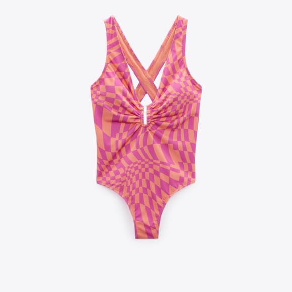 Zara Swim Sale Zara Printed Swimsuit Sale Poshmark